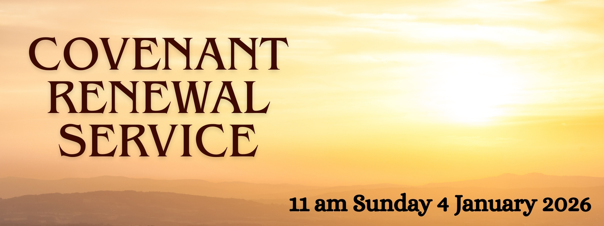 8 Covenant Renewal Service